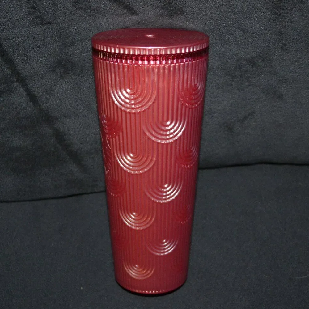 Starbucks Pink Lemonade/ Rose Gold 2022 24 oz Tumbler No straw!